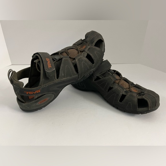Teva - Dozer 4154 Brown - Hiking Sport Fisherman Sandals - Shocpad - Picture 3 of 11
